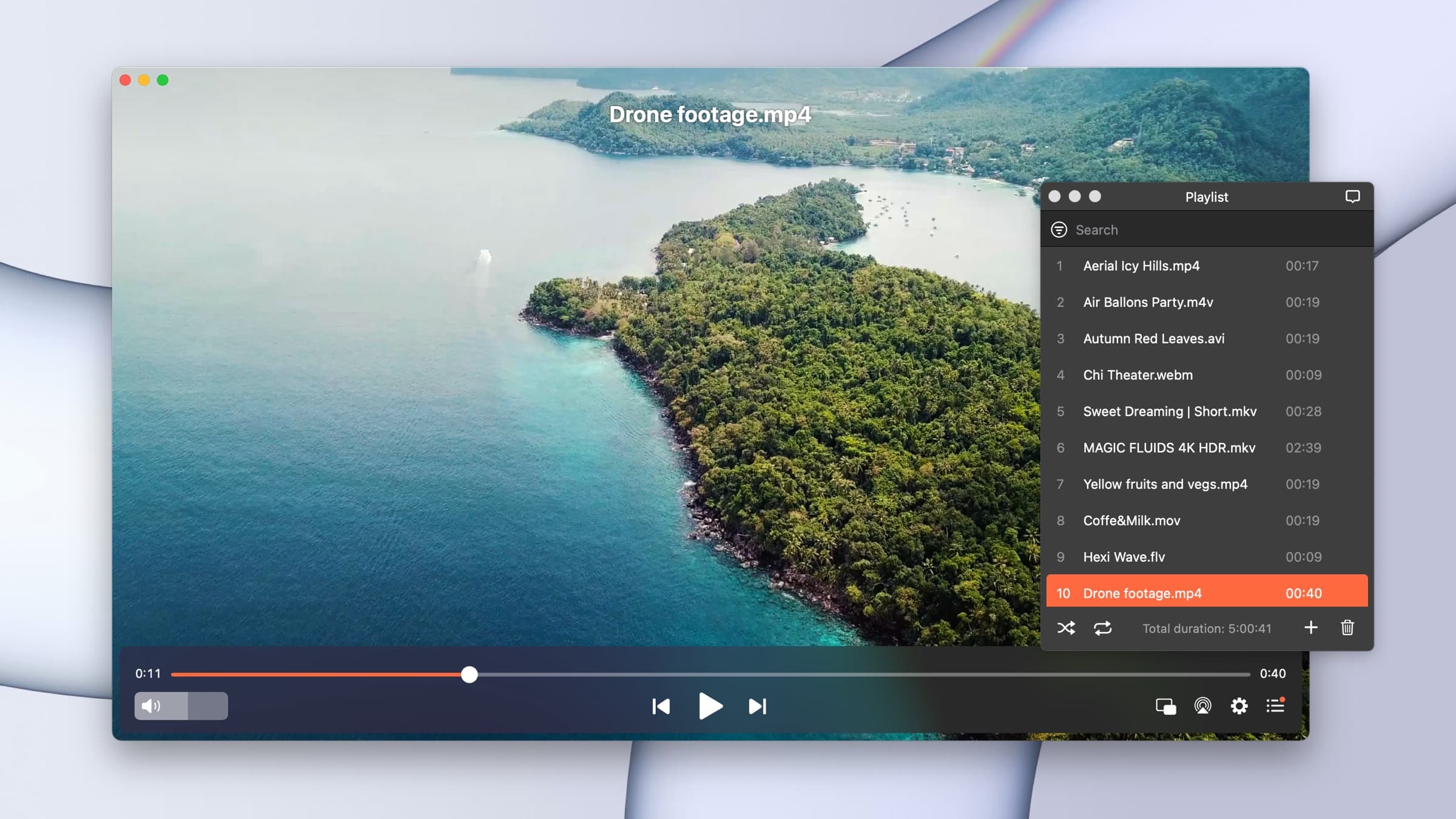 universal media player for mac os x